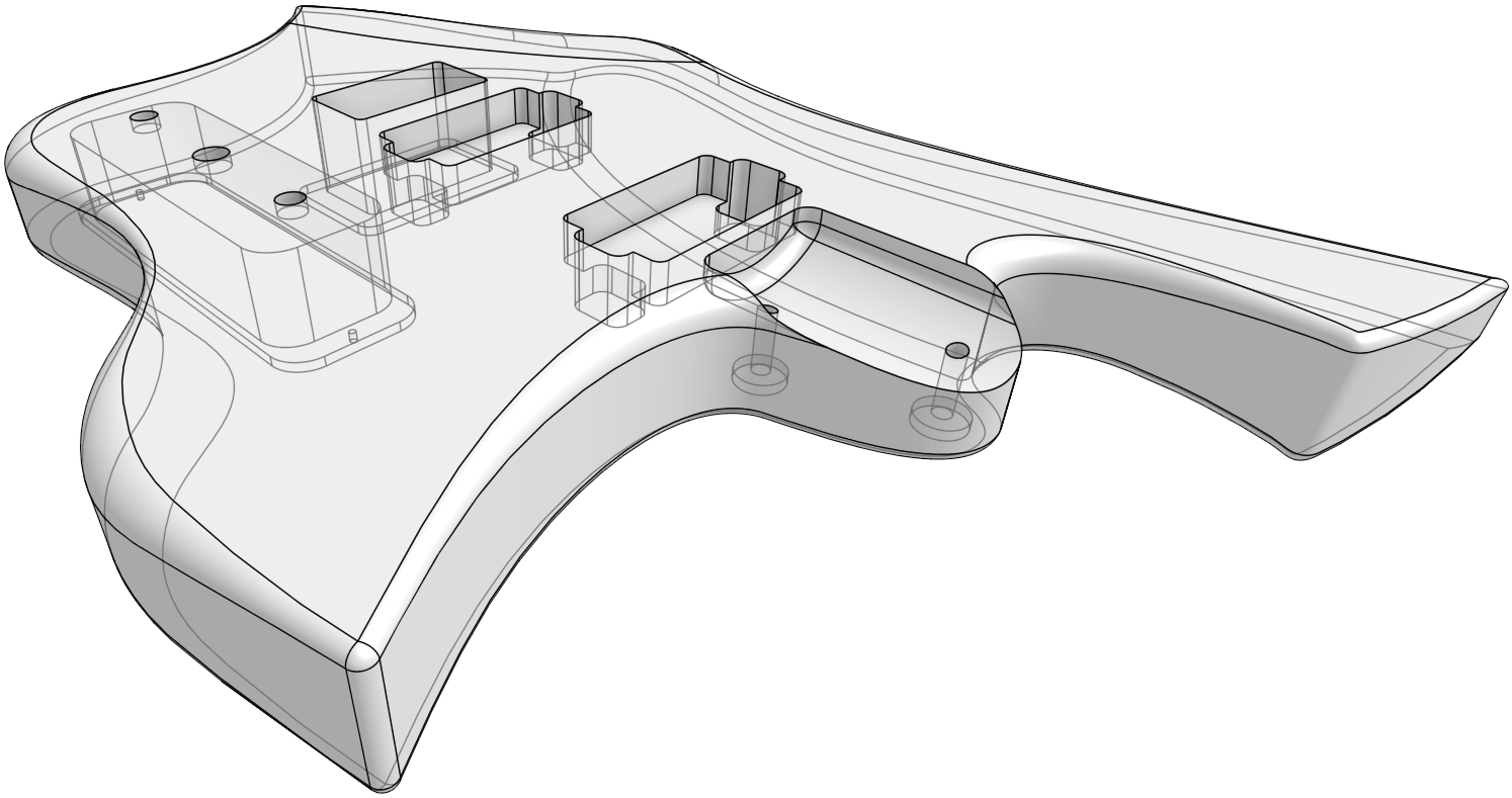 Flowing ergonomic lines