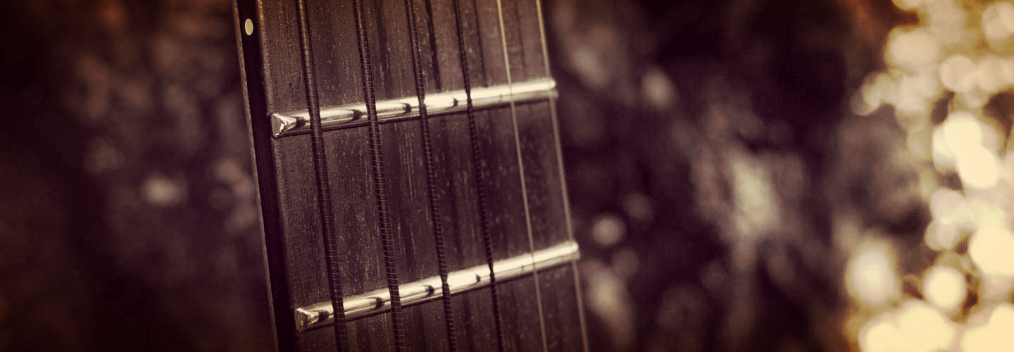 Fret detail in monochrome